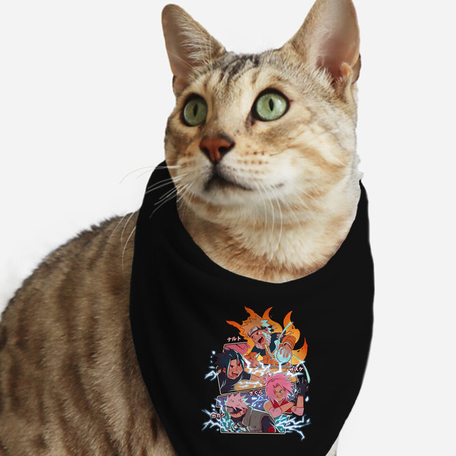 Naruto Battle-Cat-Bandana-Pet Collar-jacnicolauart