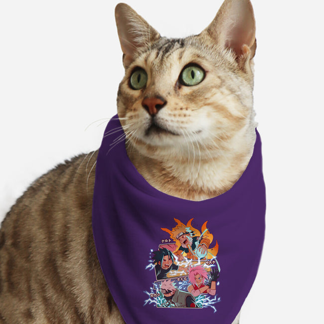 Naruto Battle-Cat-Bandana-Pet Collar-jacnicolauart