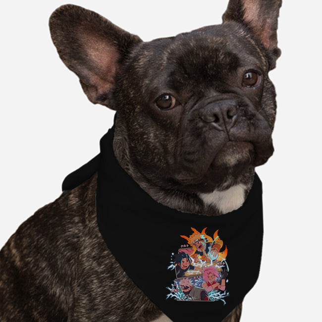 Naruto Battle-Dog-Bandana-Pet Collar-jacnicolauart