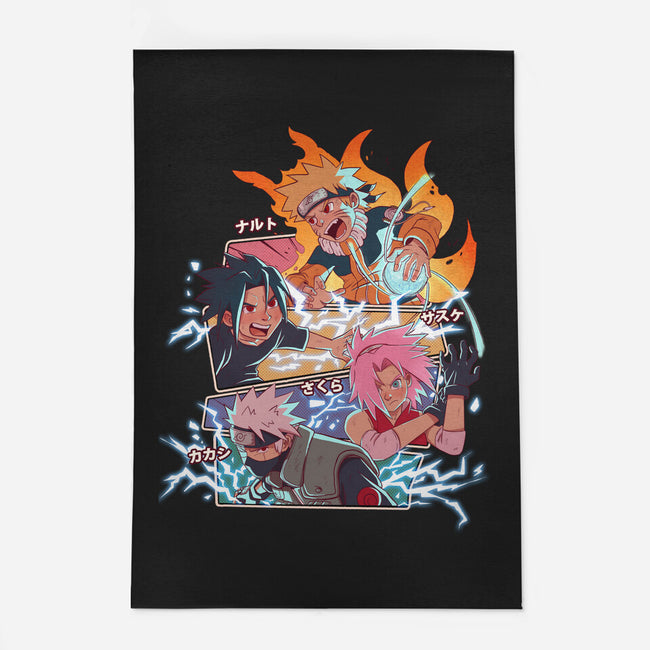 Naruto Battle-None-Outdoor-Rug-jacnicolauart