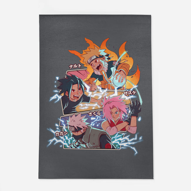 Naruto Battle-None-Outdoor-Rug-jacnicolauart