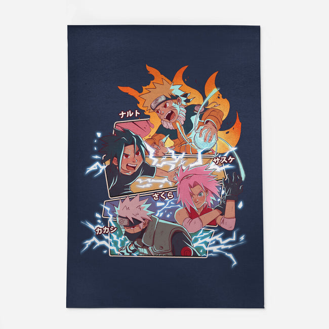 Naruto Battle-None-Outdoor-Rug-jacnicolauart