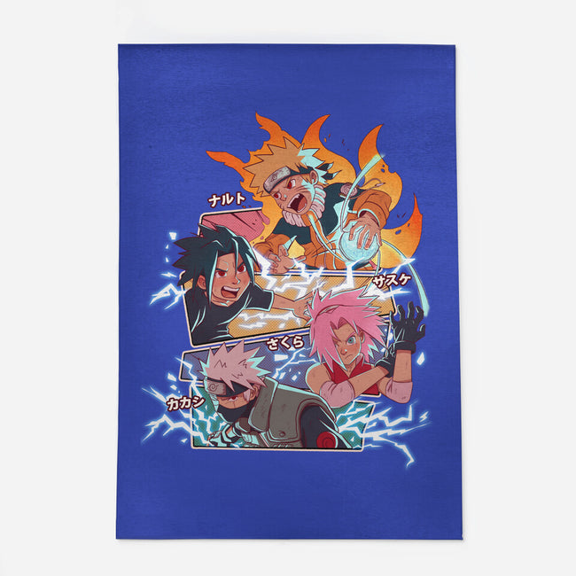 Naruto Battle-None-Outdoor-Rug-jacnicolauart