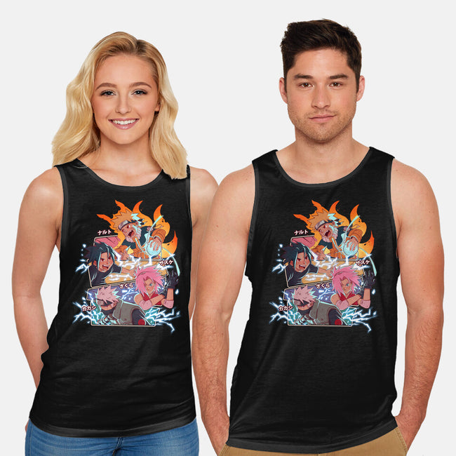 Naruto Battle-Unisex-Basic-Tank-jacnicolauart