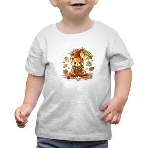 Red Panda Leaf Umbrella