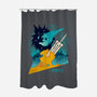 Cloud And Chocobo-None-Polyester-Shower Curtain-Logozaste