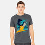 Cloud And Chocobo-Mens-Heavyweight-Tee-Logozaste