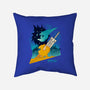 Cloud And Chocobo-None-Removable Cover-Throw Pillow-Logozaste