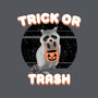 Trick Or Trash-Dog-Adjustable-Pet Collar-MaxoArt