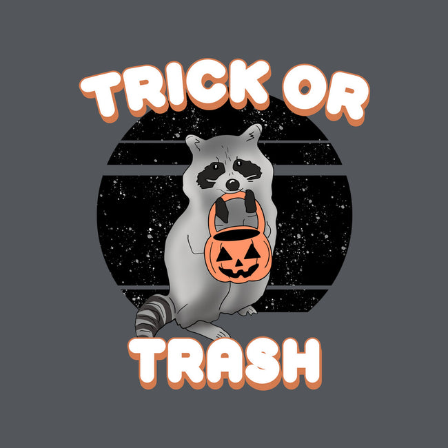 Trick Or Trash-None-Fleece-Blanket-MaxoArt
