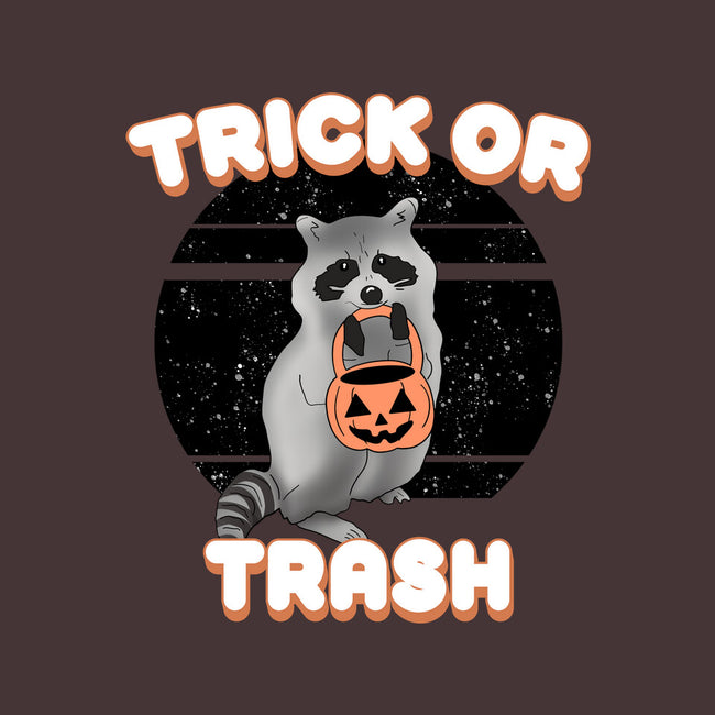 Trick Or Trash-None-Fleece-Blanket-MaxoArt