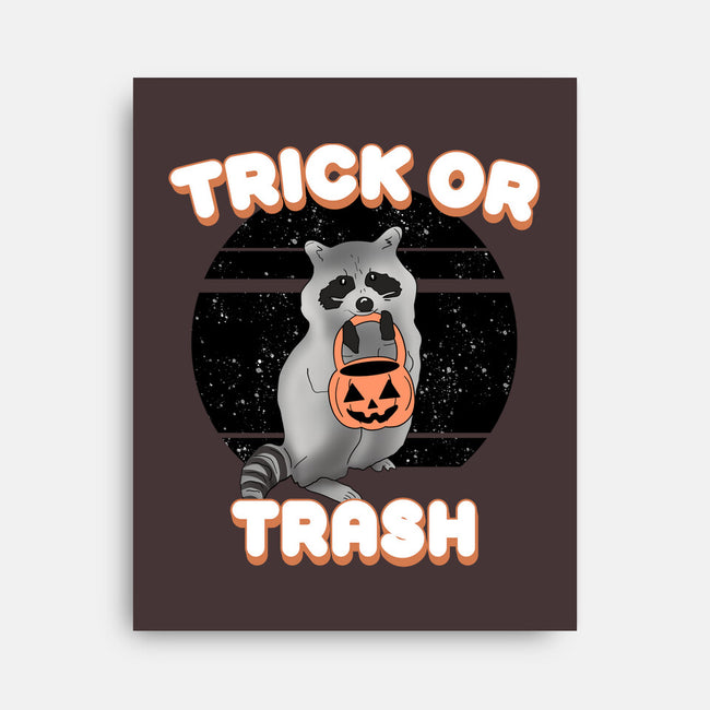 Trick Or Trash-None-Stretched-Canvas-MaxoArt