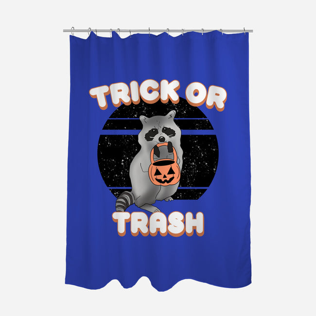 Trick Or Trash-None-Polyester-Shower Curtain-MaxoArt