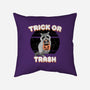 Trick Or Trash-None-Non-Removable Cover w Insert-Throw Pillow-MaxoArt