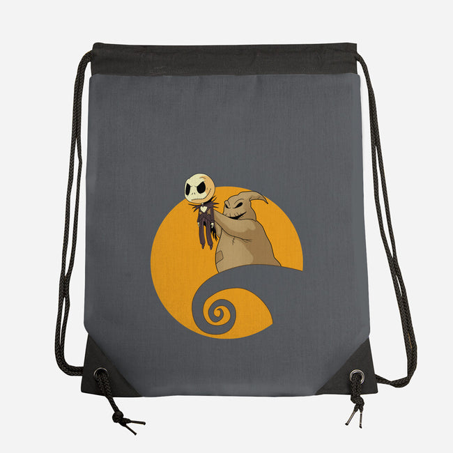 A Nightmare-None-Drawstring-Bag-MaxoArt