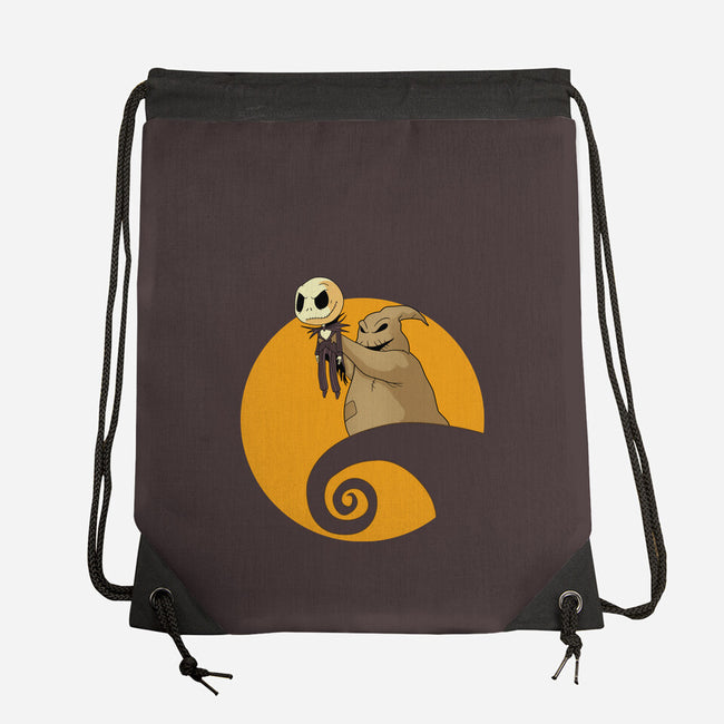 A Nightmare-None-Drawstring-Bag-MaxoArt