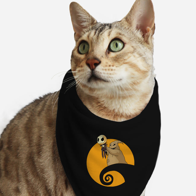 A Nightmare-Cat-Bandana-Pet Collar-MaxoArt