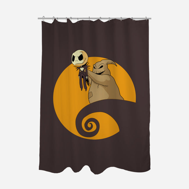 A Nightmare-None-Polyester-Shower Curtain-MaxoArt