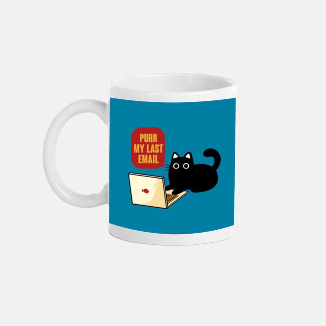 Purr My Last Email-None-Mug-Drinkware-tobefonseca