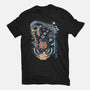 Pinball Space Machine-Womens-Fitted-Tee-tobefonseca