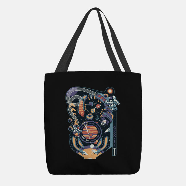 Pinball Space Machine-None-Basic Tote-Bag-tobefonseca