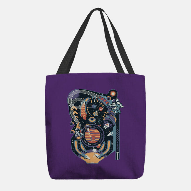 Pinball Space Machine-None-Basic Tote-Bag-tobefonseca