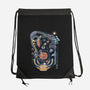 Pinball Space Machine-None-Drawstring-Bag-tobefonseca