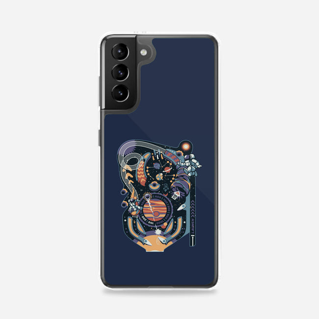 Pinball Space Machine-Samsung-Snap-Phone Case-tobefonseca