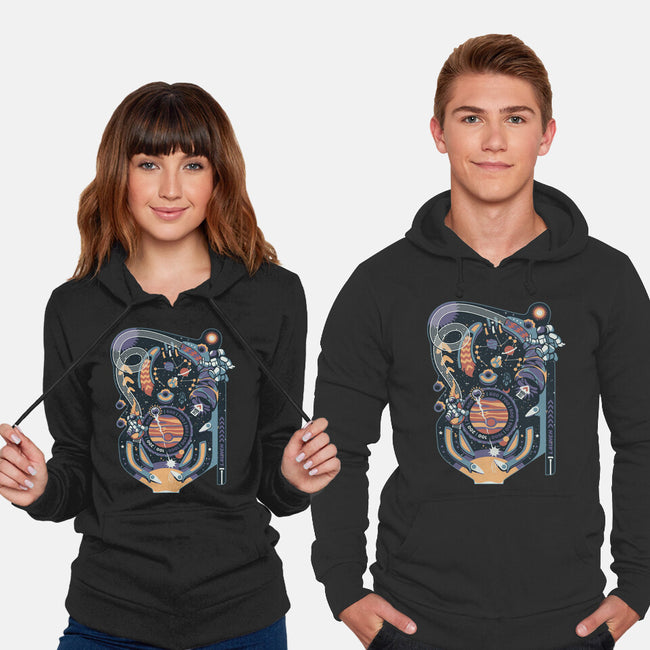 Pinball Space Machine-Unisex-Pullover-Sweatshirt-tobefonseca