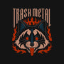 Trash Metal Raccoon-Womens-V-Neck-Tee-Thiago Correa