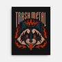 Trash Metal Raccoon-None-Stretched-Canvas-Thiago Correa