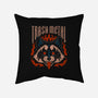 Trash Metal Raccoon-None-Non-Removable Cover w Insert-Throw Pillow-Thiago Correa