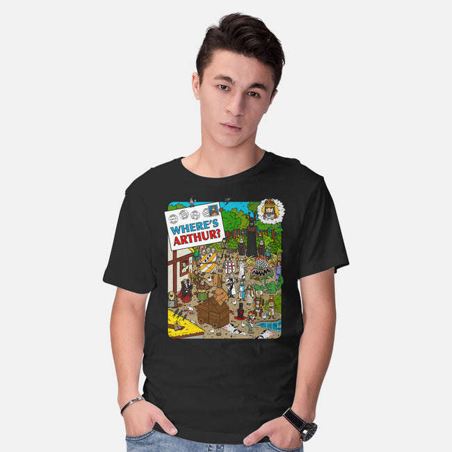 Where’s Arthur?-Mens-Basic-Tee-drbutler