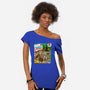 Where’s Arthur?-Womens-Off Shoulder-Tee-drbutler