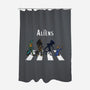 The Aliens-None-Polyester-Shower Curtain-drbutler