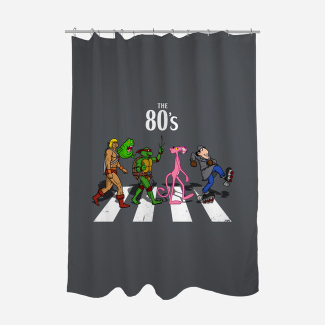 The 80s-None-Polyester-Shower Curtain-drbutler