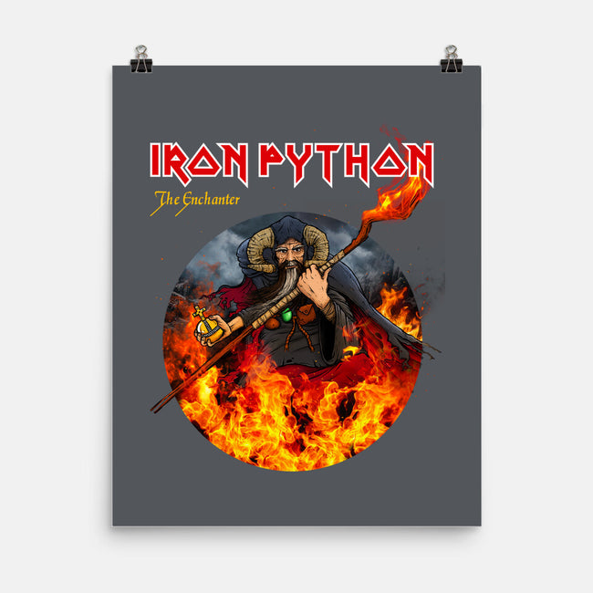 Iron Python-None-Matte-Poster-drbutler
