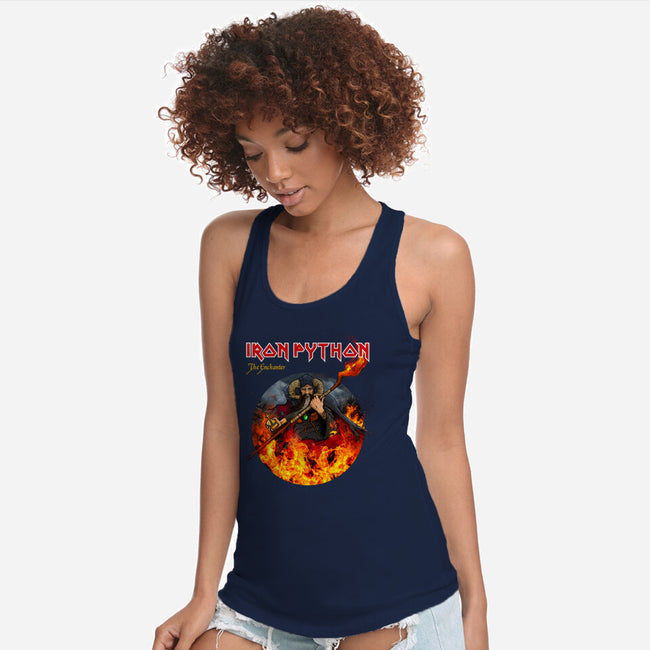 Iron Python-Womens-Racerback-Tank-drbutler