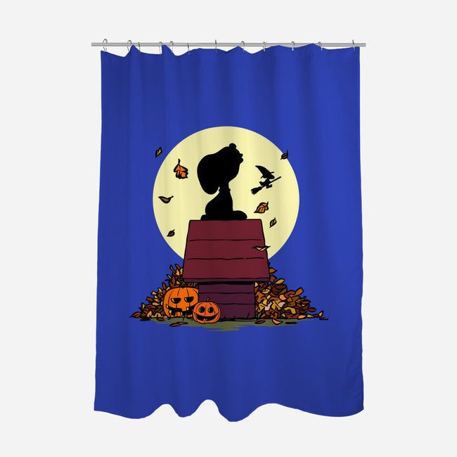 Halloween Vibes-None-Polyester-Shower Curtain-drbutler