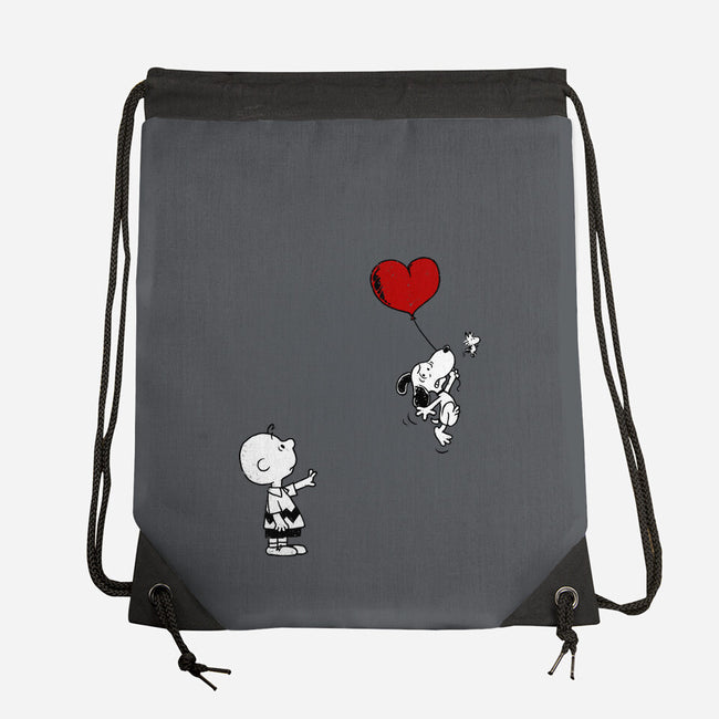 Balloon Beagle-None-Drawstring-Bag-drbutler