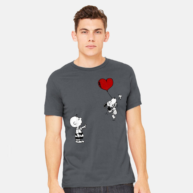 Balloon Beagle-Mens-Heavyweight-Tee-drbutler