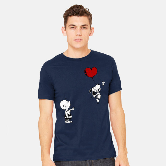 Balloon Beagle-Mens-Heavyweight-Tee-drbutler