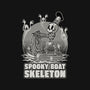 Spooky Boat Skeleton-Youth-Basic-Tee-Studio Mootant