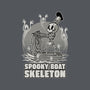 Spooky Boat Skeleton-None-Stretched-Canvas-Studio Mootant