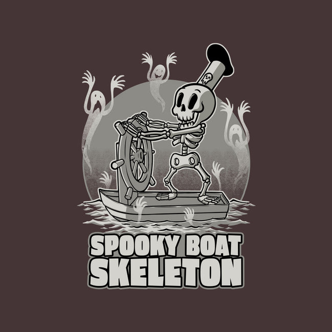Spooky Boat Skeleton-None-Glossy-Sticker-Studio Mootant
