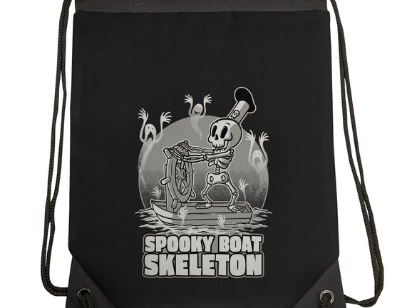 Spooky Boat Skeleton