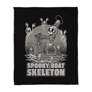 Spooky Boat Skeleton