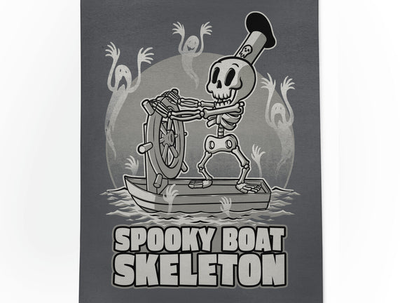 Spooky Boat Skeleton