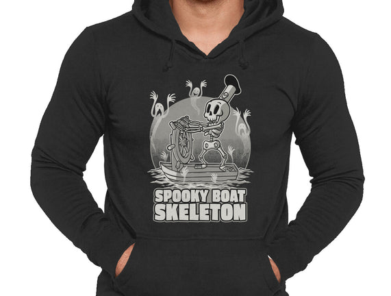 Spooky Boat Skeleton