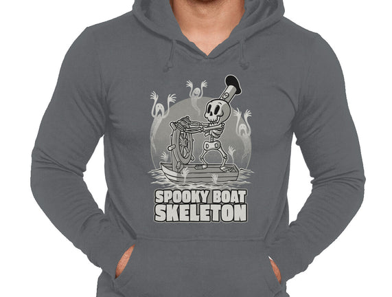 Spooky Boat Skeleton